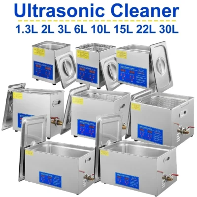 SIHAO Ultrasonic Cleaner Ultrasound Cleaner Portable Ultrasound cleaning Machine 1.3L-30L Diswasher For Home Denture Glasses