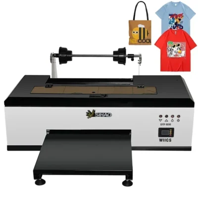 SIHAO R1390/L1800 A3 DTF Printer Oven All-in-One for T-Shirt Fabric Textile Clothing Printing DTF Transfer Film Printer Machine