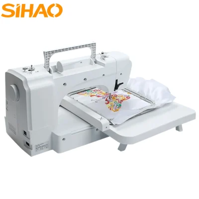 SIHAO Embroidery Machine Multi-function Household Automatic Computerized LOGO MRS800 LCD Touch Screen Embroidery Machine Hoops